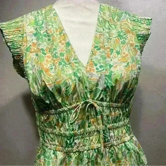 Current Air Wedding Guest Cocktail Mini Dress Fall Colors Size S w/ pockets NWT - Picture 5 of 15